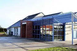 The town hall in Perdreauville