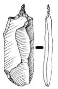 A stone drill