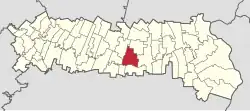 Location in Ialomița County