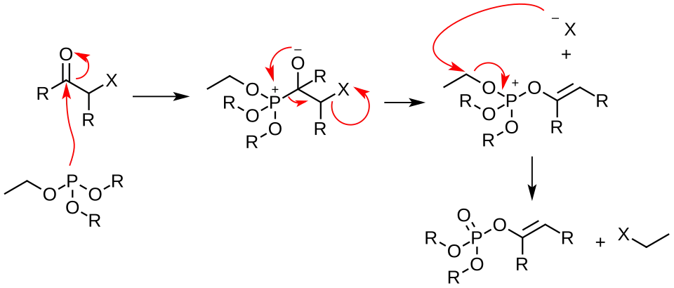 Perkow reaction mechanism