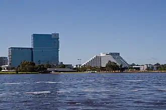 Crown Perth is a large casino resort development located in Burswood