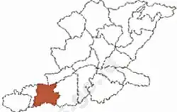 Location in Banjarnegara Regency