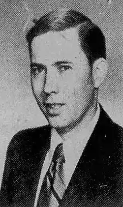 Black and white headshot of Peters