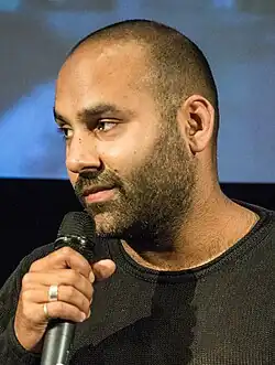 A cropped photograph of Peter Grönlund