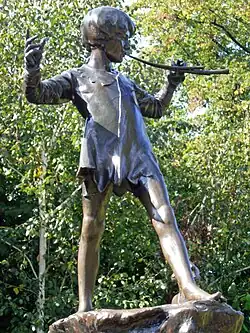 Image 50Peter Pan statue in Kensington Gardens, London (from Children's literature)