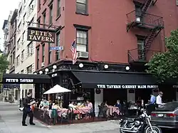Pete's Tavern, where urban legend has it that O. Henry wrote "The Gift of the Magi", was formerly the Portman Hotel.[135]