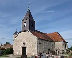 The church in Petit-Mesnil