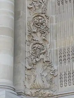 Beaux Arts acanthuses on the Petit Palais, Paris, by Charles Giraud, 1900[19]