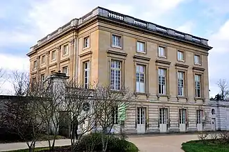 South and east façades