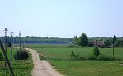 Petraičiai village surroundings