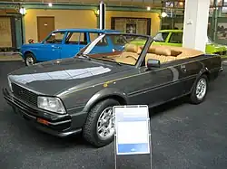 Prototype Peugeot 505 cabriolet