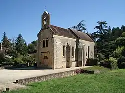 The church in Pezuls