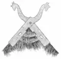 Sketch of a farmhouse gable