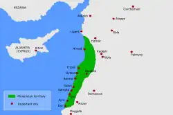 Phoenicia and its major cities