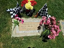 Grave-site of James Ernest Bryan (1926–1960).