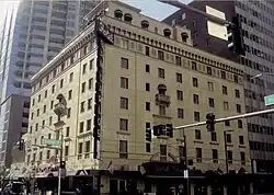 The San Carlos Hotel, also known as Hotel San Carlos, was built in 1925 and is located at 202 N. Central Ave.. Mae West, Clark Gable, Carole Lombard, Marilyn Monroe and Gene Autry are among the celebrities who at one time stayed at the San Carlos. The hotel was added to the National Register of Historic Places in 1983. Reference number 83003498.