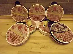 Several tambourelli bats in Newton Stewart circa 2012.