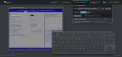 Screenshot of the Pi-KVM web interface