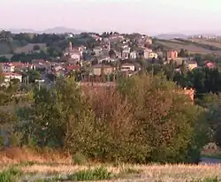 Panorama of Piagge seen from Monte S. Giovanni
