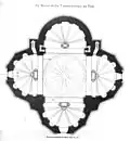 Base plan of church