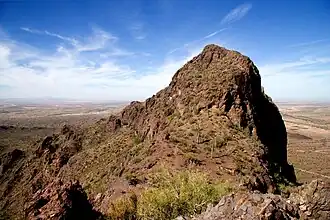 Picacho Peak and surroundings