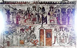 Upper section of the Martyrdom of Catherine series.