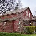 Photo of the Pickett House showing the lean-to section