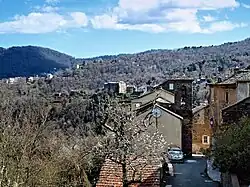 A view within Pie-d'Orezza village