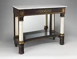 Pier table, Made in New York, New York, 1825–30