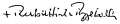Pierbattista Pizzaballa's signature