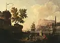 Mediterranean Harbor Scene, ca. 1763, J. Paul Getty Museum, Los Angeles, California, 78.PA.209
