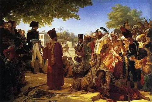 Napoleon Pardoning the Rebels at Cairo by Pierre-Narcisse Guérin