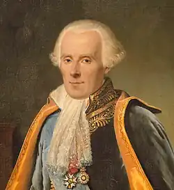 Image 23Pierre-Simon Laplace, one of the originators of the nebular hypothesis (from Formation and evolution of the Solar System)