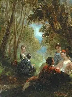 Country Party, Barnard Castle, Bowes Museum.