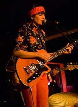 Brown on stage in 2011.