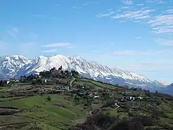 Panoramic view of Pietranico