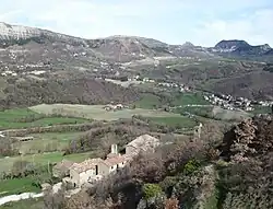 View of Pietrarubbia