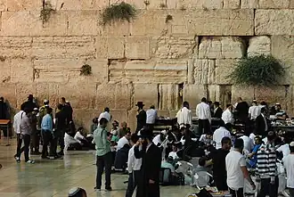 The Western Wall in Jerusalem
