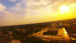 Aerial view of BITS Pilani campus in Pilani
