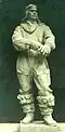 Pilot. Diploma work, 1953. The statue is in Victory Park, St. Petersburg