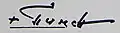 Pimen I's signature