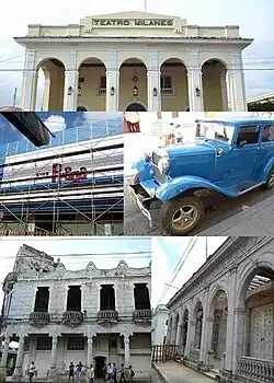 Milanés theater, Cine Praga, classic car made before the 1960s, Provincial Museum, Guasch Palace