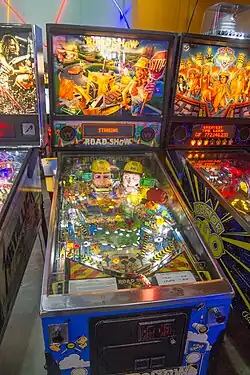 playfield and backglass