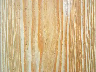 Figure on timber