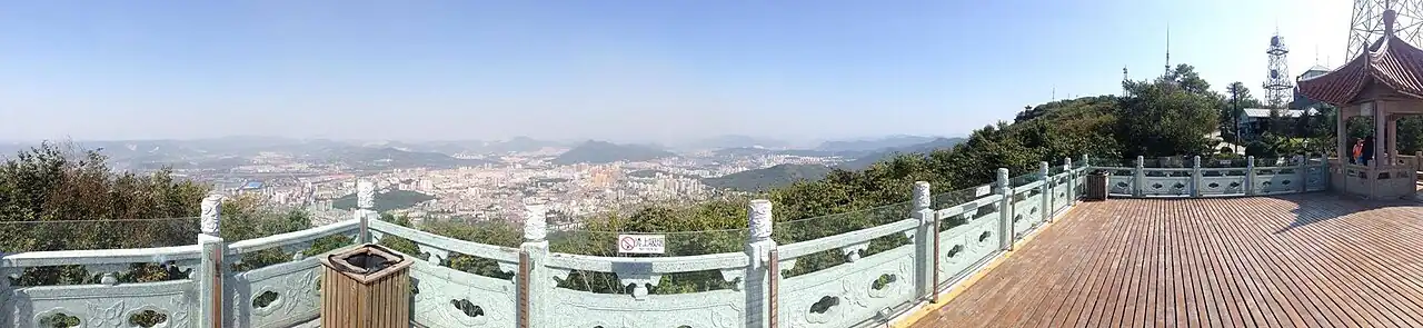 View from the top of Pingdingshan