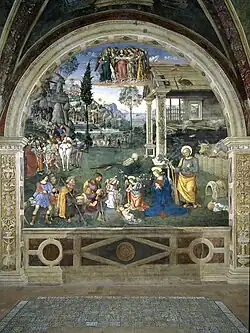 Interior of the Baglioni Chapel