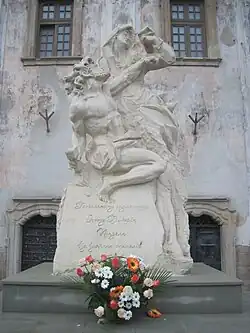 Monument of Johann Georg Pinsel, Buchach