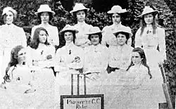 Image 12Pioneers Cricket Club, South Africa, 1902 (from History of women's cricket)