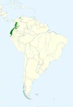 Map of range