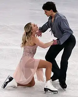 Piper Gilles and Paul Poirier at the 2024 World Championships